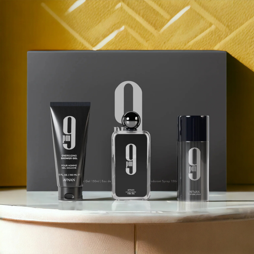 SET 9PM EDP MEN SET GEL 8.4 DEO