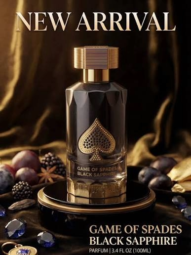 GAME OF SPADE BLACK SAPHIRE EDP 3.4